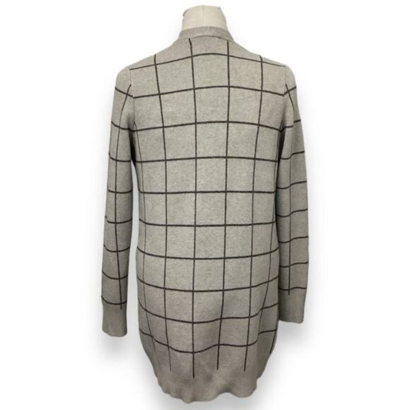 Red Label Saks Fifth Ave Women’s Open Front Longline Cardigan Sweater, size M - Picture 3 of 7